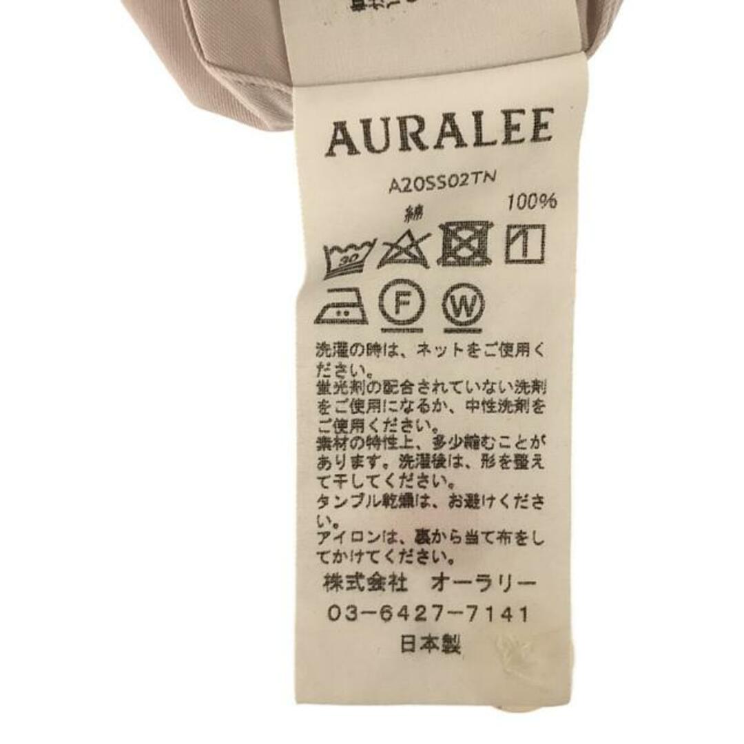 AURALEE(オーラリー)のAURALEE / オーラリー | WASHED FINX TWILL HALF SLEEVED BIG SHIRTS 半袖シャツ | 4 | LIGHT PURPLE | メンズ メンズのトップス(Tシャツ/カットソー(半袖/袖なし))の商品写真