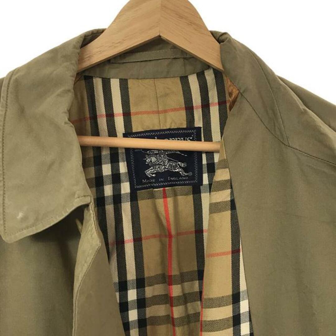 BURBERRY(バーバリー)のBurberrys / バーバリー | 80s ヴィンテージ 裏地ノバチェック ステンカラーコート | M | ベージュ | メンズ メンズのジャケット/アウター(その他)の商品写真