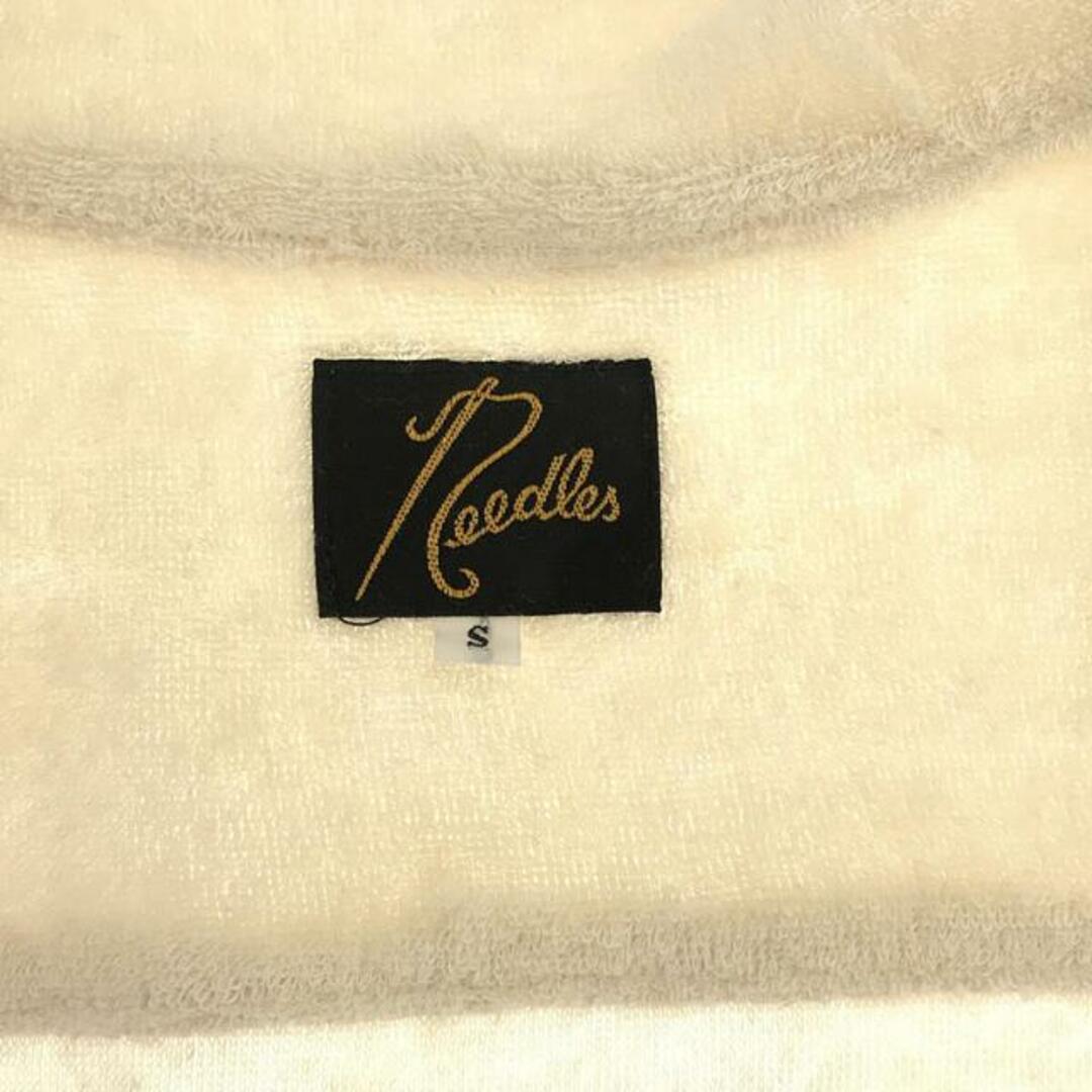 Needles(ニードルス)のNeedles / ニードルス | Italian Collar Shirt - LI/PE Pile Jersey / イタリアンカラー パイルシャツ | S | アイボリー | メンズ メンズのトップス(Tシャツ/カットソー(半袖/袖なし))の商品写真