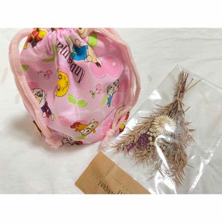 ハンドメイド　コップ袋　巾着袋(外出用品)