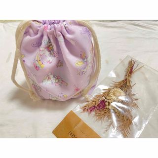 ハンドメイド　巾着袋　コップ袋(外出用品)