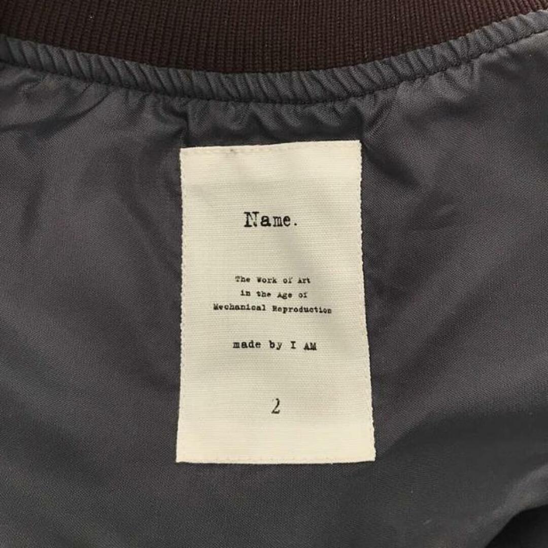 Name. - Name. / ネーム | 2021SS | NYLON MICRO RIPSTOP BOMBER