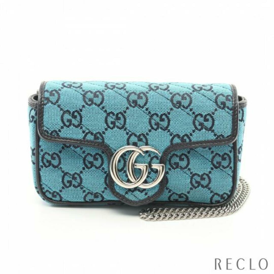 Gucci - GGマーモント スーパーミニバッグ チェーンショルダーバッグ