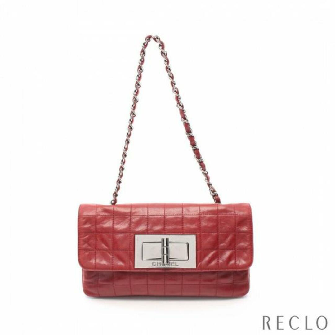 CHANEL - 2.55 チョコバー チェーンショルダーバッグ ラムスキン