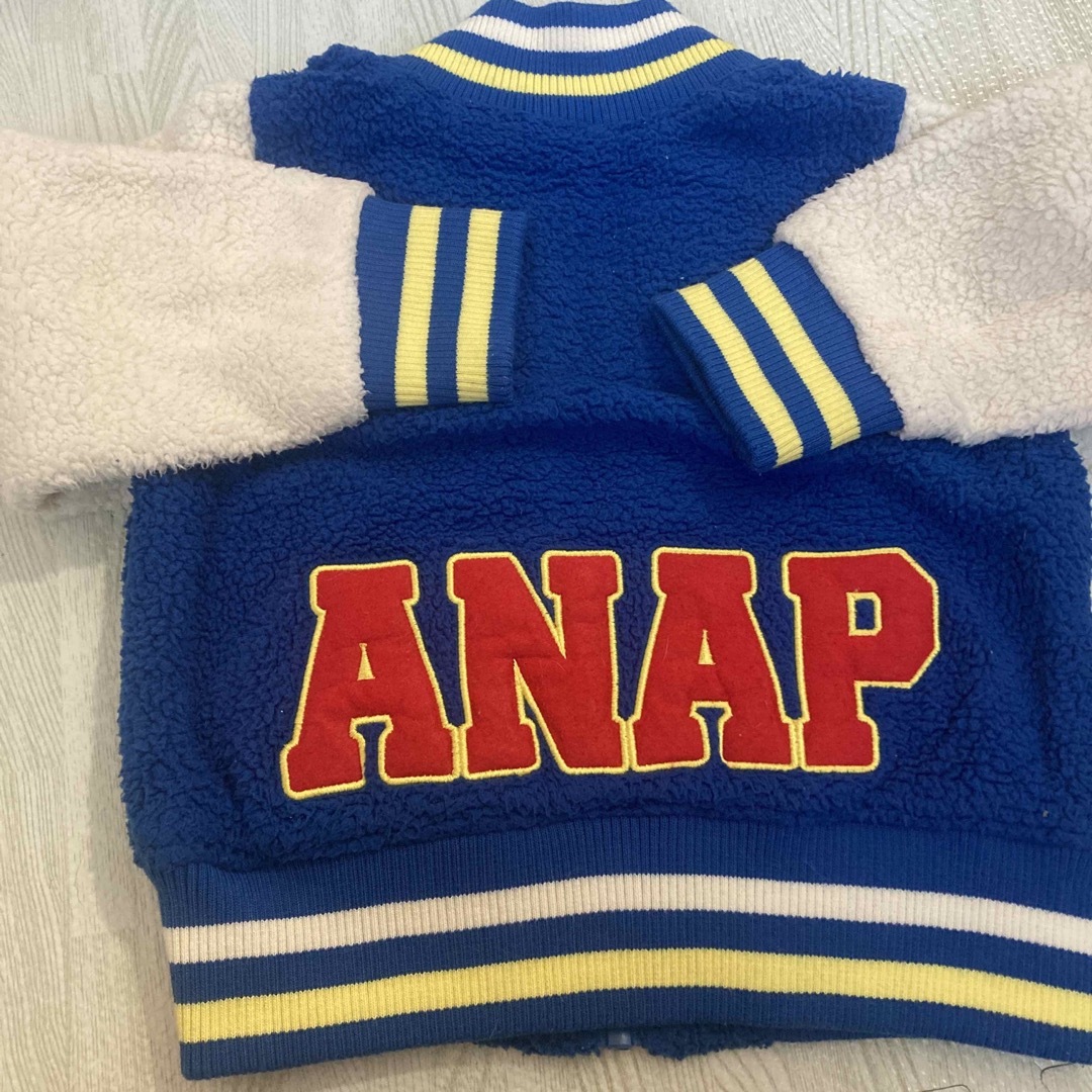 ANAP(アナップ)のアナップ　ファージャケット キッズ/ベビー/マタニティのキッズ服男の子用(90cm~)(ジャケット/上着)の商品写真