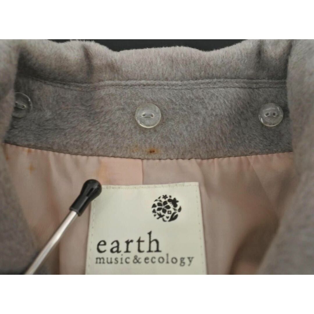 earth music & ecology(アースミュージックアンドエコロジー)のearth music&ecology アースミュージック＆エコロジー ステンカラー コート sizeS/グレー ◆■ レディース レディースのジャケット/アウター(その他)の商品写真