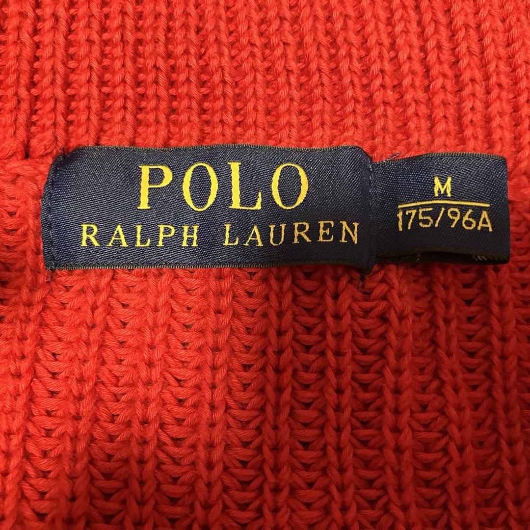 POLO RALPH LAUREN(ポロラルフローレン)のPOLO RALPH LAUREN ポロ・ラルフローレン ニットカーディガン M メンズのトップス(カーディガン)の商品写真