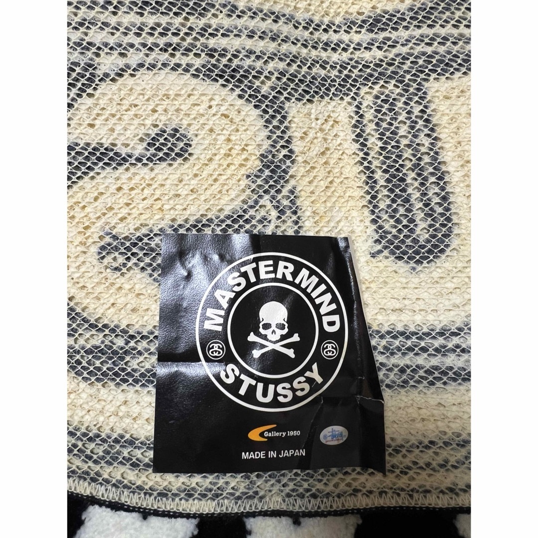mastermind JAPAN - mastermind japan x stussy ラグマットの mastermind JAPAN - mastermind japan x stussy ラグマットの