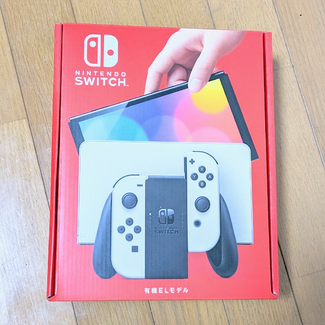 家庭用ゲーム機本体【新品】Nintendo Switch（有機ELモデル）ホワイト