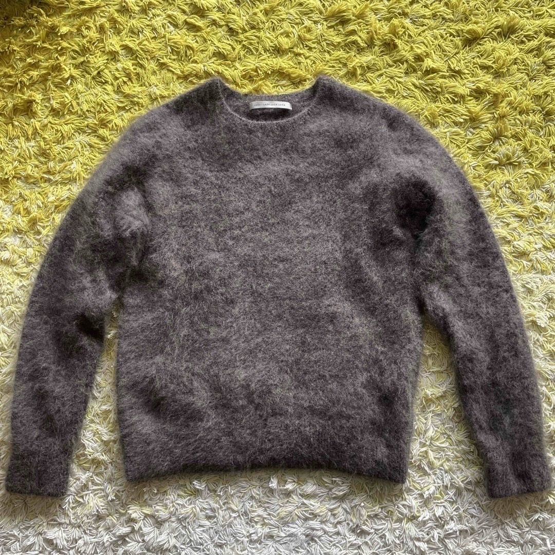 LUCA/LADY LUCK LUCA(ルカレディラックルカ)のファーニット　ウール100 wool レディースのトップス(ニット/セーター)の商品写真