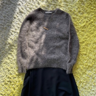ルカレディラックルカ(LUCA/LADY LUCK LUCA)のファーニット　ウール100 wool(ニット/セーター)