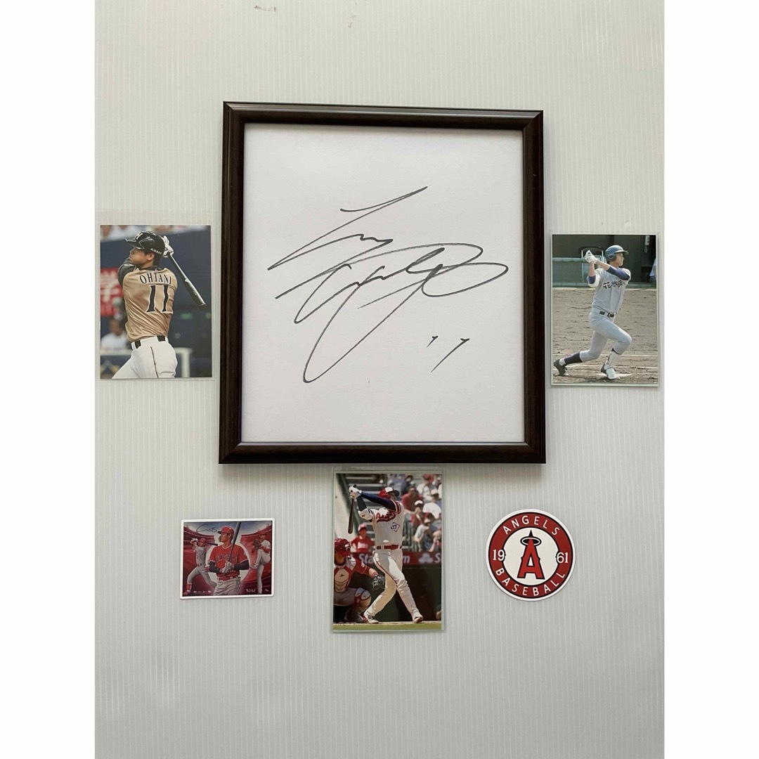 北海道日本ハムファイターズ - 大谷翔平 NPB日ハムファイターズ 直筆