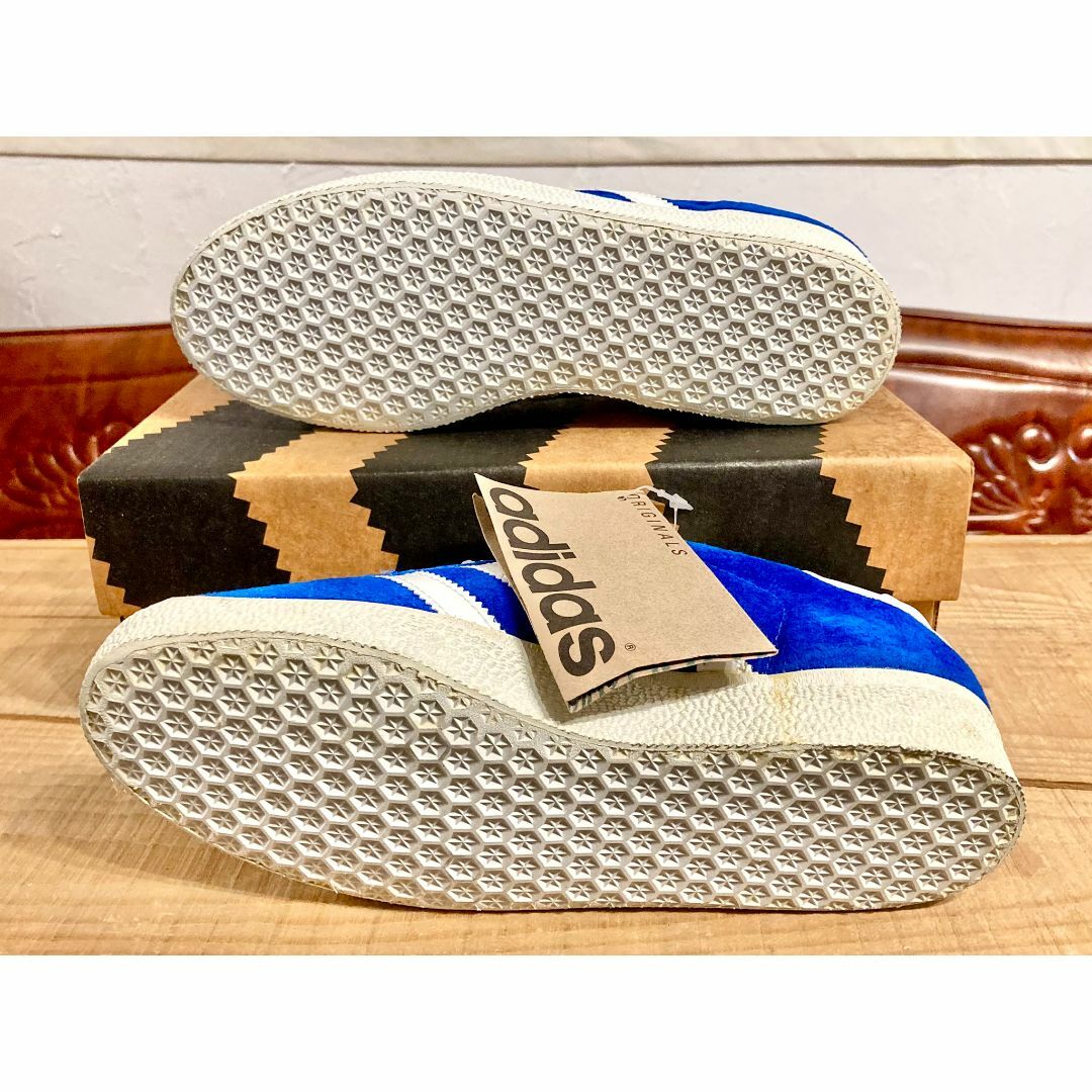adidas - ☆90s!希少レア!アディダス ガゼル 青/白 デッド adidas - ☆90s!希少レア!アディダス ガゼル 青/白 デッド