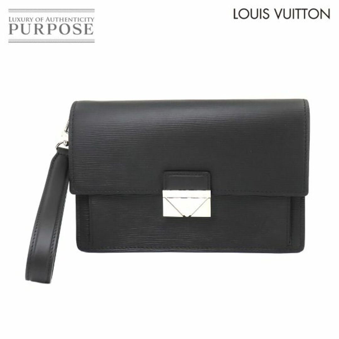 ルイヴィトン　LOUIS VUITTON 正規店購入　クラッチバッグ　光沢あり