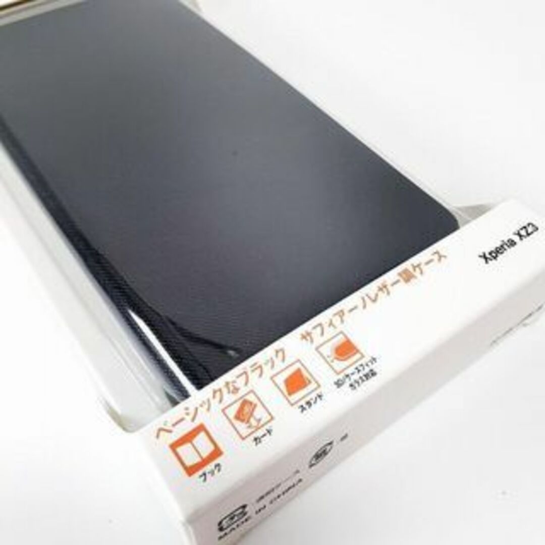 ♦ Xperia XZ3 手帳型 スマホケース 未使用品 ブラック スマホ/家電/カメラのスマホアクセサリー(Androidケース)の商品写真