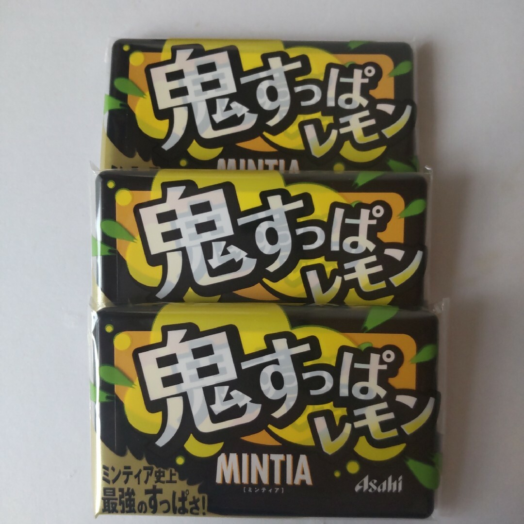 ミンティア＊鬼すっぱレモン3個 食品/飲料/酒の食品(菓子/デザート)の商品写真
