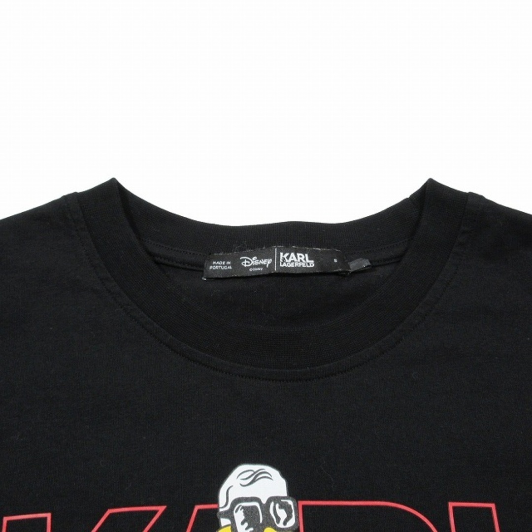 Karl Lagerfeld(カールラガーフェルド)の美品 KARL LAGERFELD × Disney LOGO T-SHIRT レディースのトップス(Tシャツ(半袖/袖なし))の商品写真