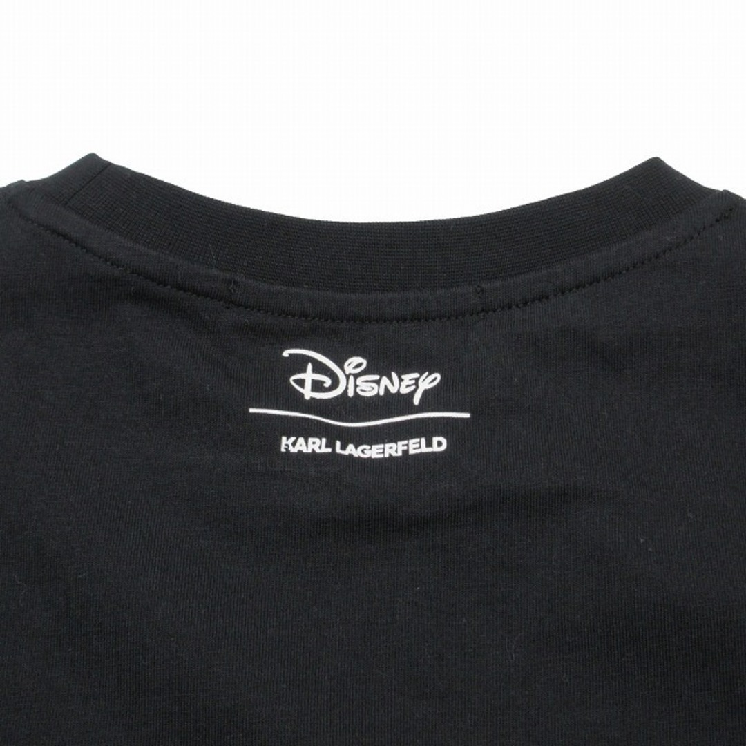 Karl Lagerfeld(カールラガーフェルド)の美品 KARL LAGERFELD × Disney LOGO T-SHIRT レディースのトップス(Tシャツ(半袖/袖なし))の商品写真
