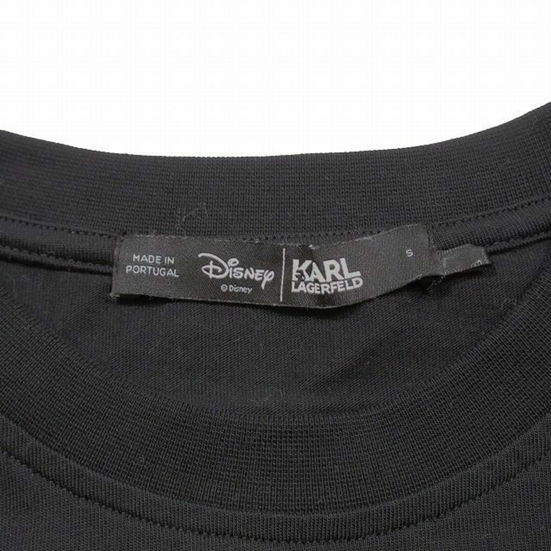 Karl Lagerfeld(カールラガーフェルド)の美品 KARL LAGERFELD × Disney LOGO T-SHIRT レディースのトップス(Tシャツ(半袖/袖なし))の商品写真