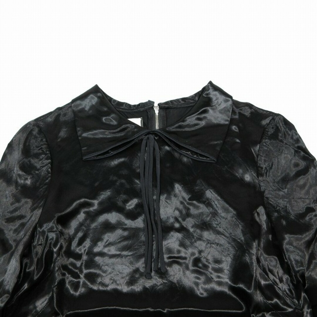 Marni - マルニ MARNI キュプラサテン ワンピース 長袖 ショート 38