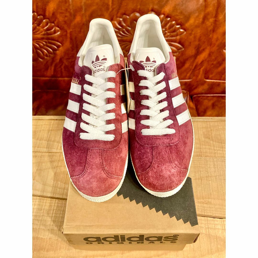 adidas - ☆90s!レア!アディダス ガゼル ワインレッド デッド adidas - ☆90s!レア!アディダス ガゼル ワインレッド デッド