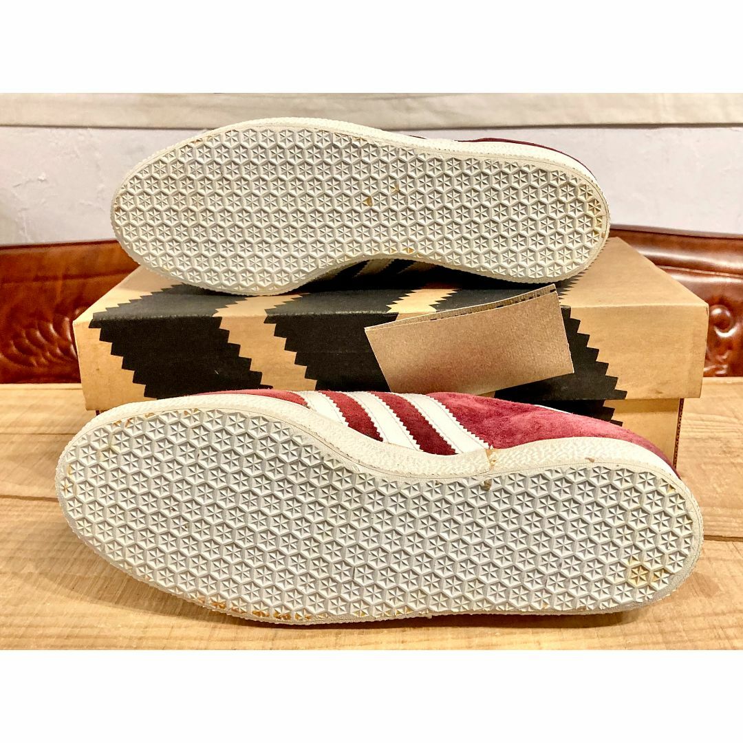 adidas - ☆90s!レア!アディダス ガゼル ワインレッド デッド adidas - ☆90s!レア!アディダス ガゼル ワインレッド デッド