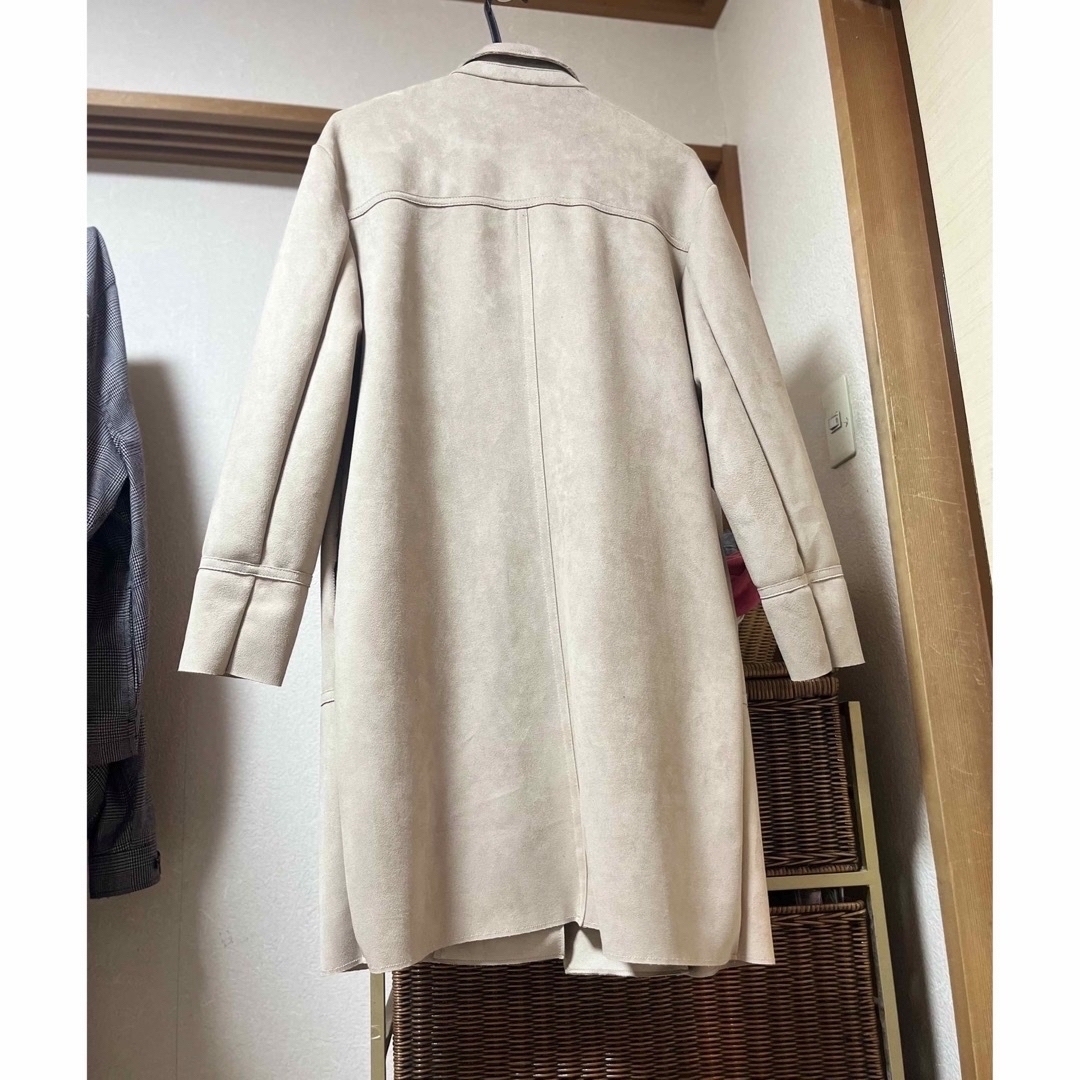 ZARA(ザラ)の【ZARA】チェスターコート　美品。ほぼ未使用 メンズのジャケット/アウター(チェスターコート)の商品写真