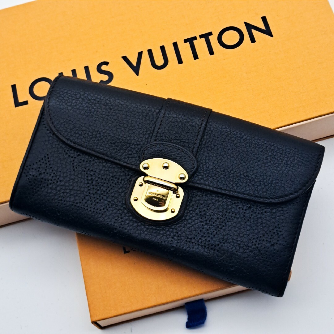 LOUIS VUITTON - ルイヴィトン【最高級美品】マヒナポルトフォイユ
