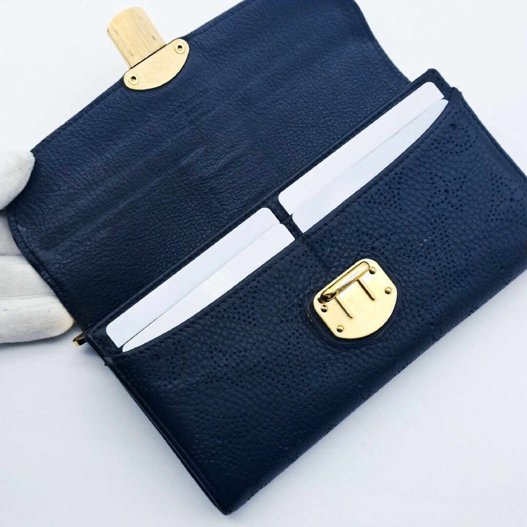 LOUIS VUITTON - ルイヴィトン【最高級美品】マヒナポルトフォイユ
