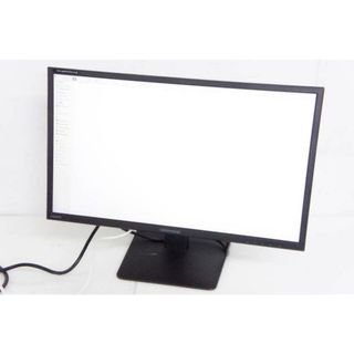 【中古】グリーンハウス 23.6型ワイド液晶ディスプレイ GH-LCW24C-BK モニター(ディスプレイ)