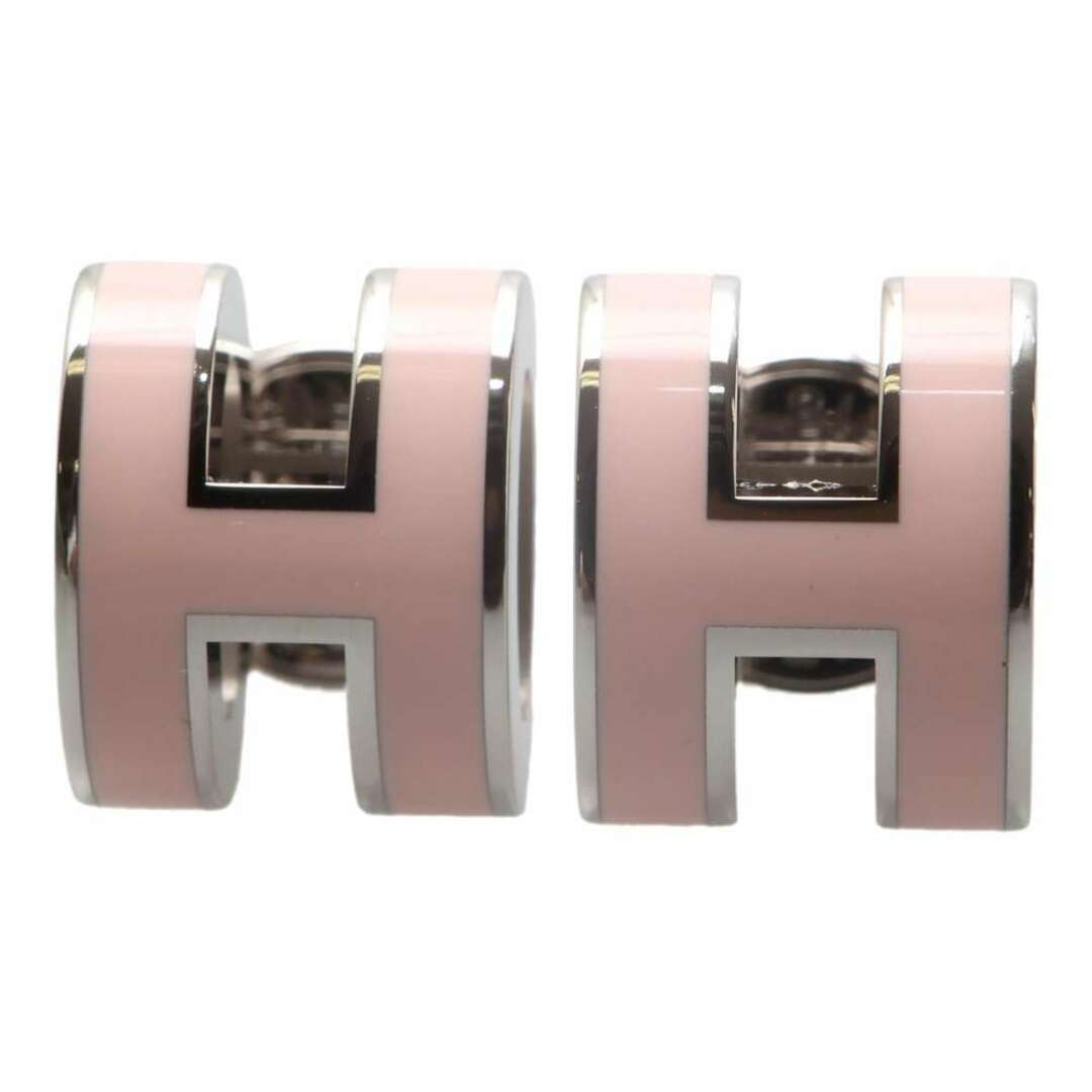 Hermes - エルメス ピアス ミニ・ポップアッシュ ピンク/シルバー金具
