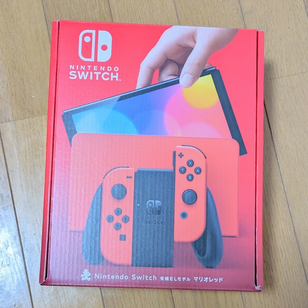 爆買いセール!】 【新品】Nintendo Switch（有機ELモデル） マリオ