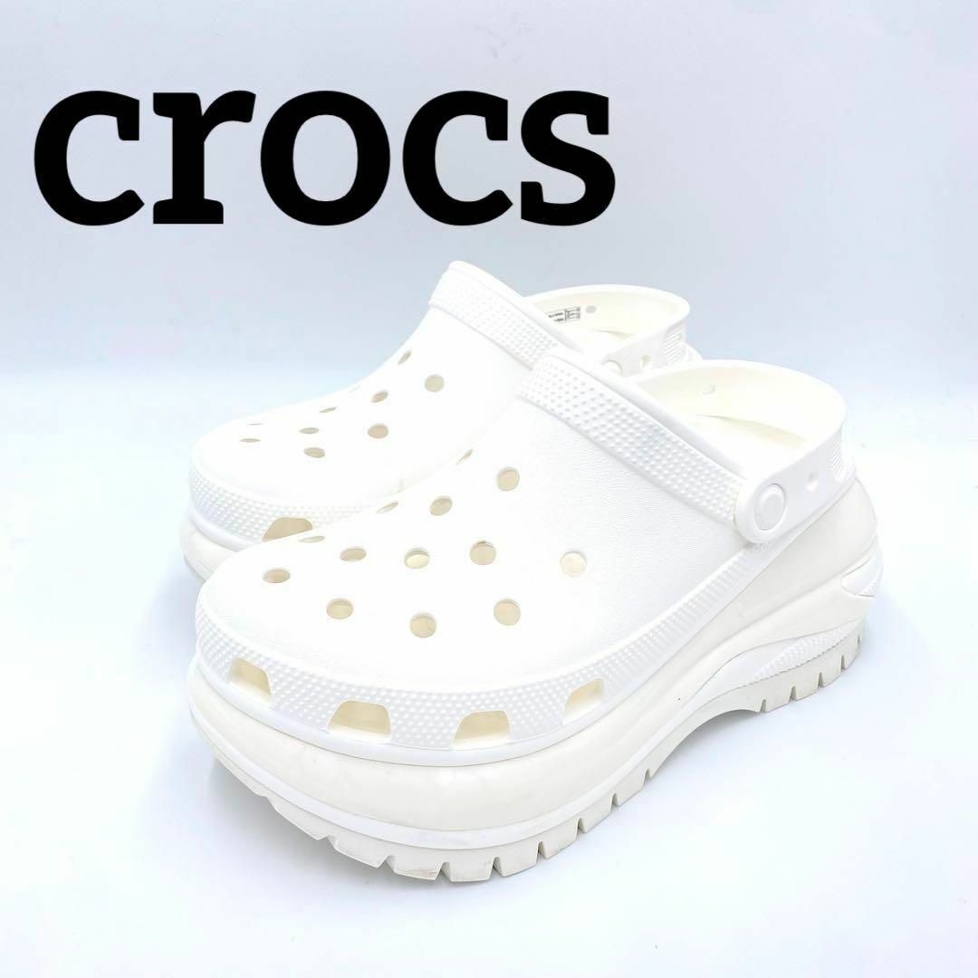 crocs(クロックス)の『crocs』クロックス (M6 W8) メガクラッシュ クロッグサンダル メンズの靴/シューズ(サンダル)の商品写真