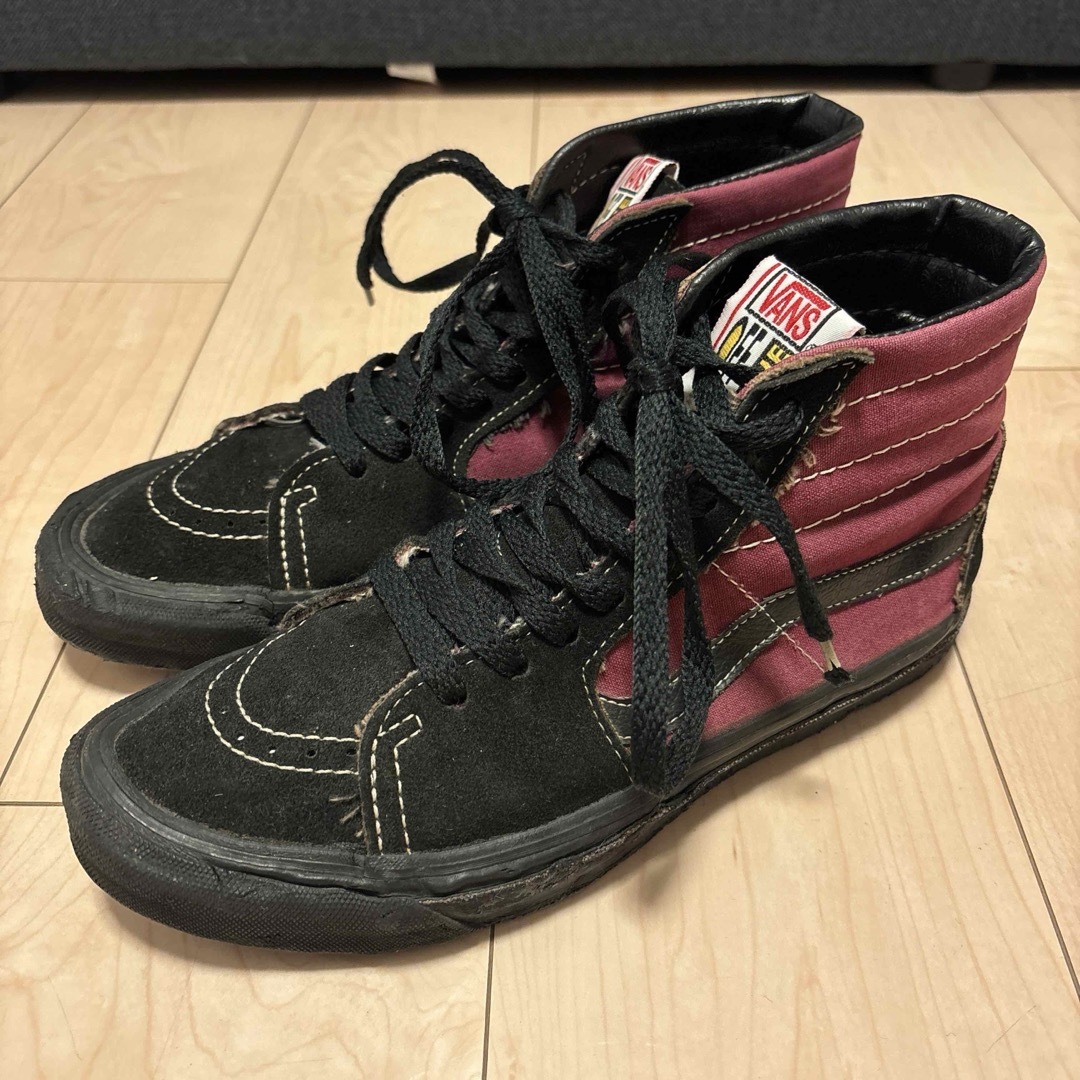 SK8-HI（VANS）(スケートハイ)のバンズ　ビンテージ　アメリカ製　ハイトップ　SK8-HI USA vans メンズの靴/シューズ(スニーカー)の商品写真