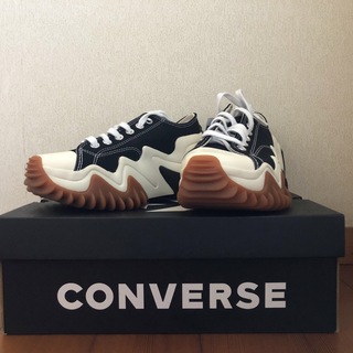 コンバース(CONVERSE)のコンバース ランスター モーション ブラック 24cm(スニーカー)