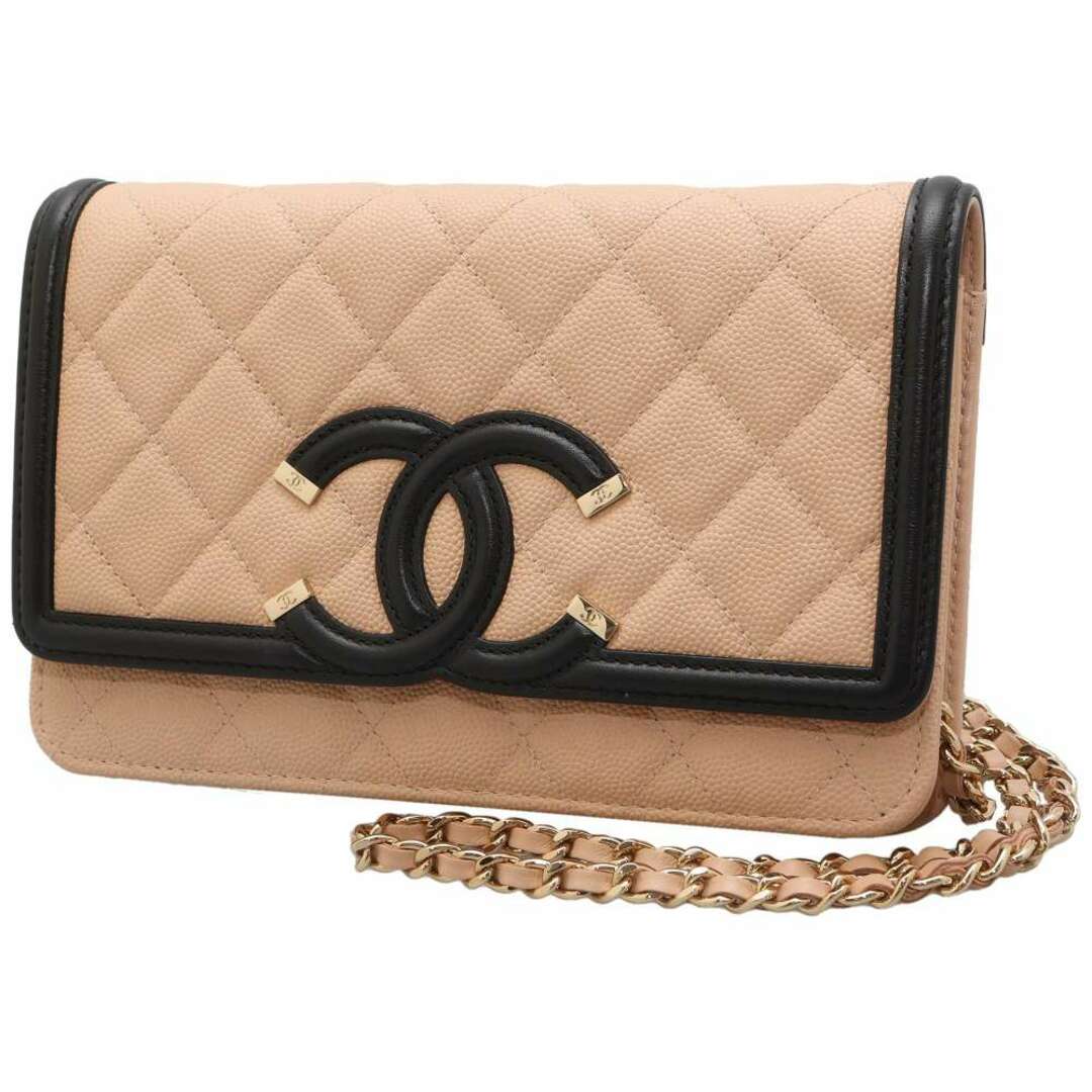 CHANEL - シャネル チェーンウォレット マトラッセ ココマーク CC