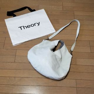 セオリー(theory)の◆Theoryセオリー◆定50,000円　2way斜めがけショルダー付牛革バック(ショルダーバッグ)