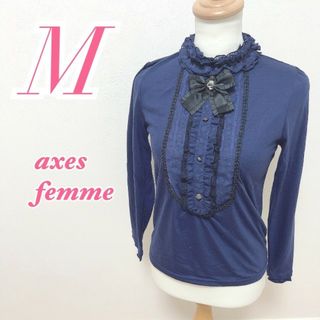 アクシーズファム(axes femme)のaxes femme　アクシーズファム　長袖ブラウス　キレイめコーデ(シャツ/ブラウス(長袖/七分))