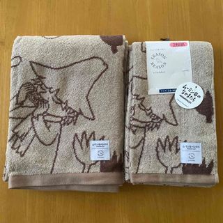 ムーミン(MOOMIN)の∞ ムーミン谷のなかまたち　タオルセット　∞(タオル/バス用品)