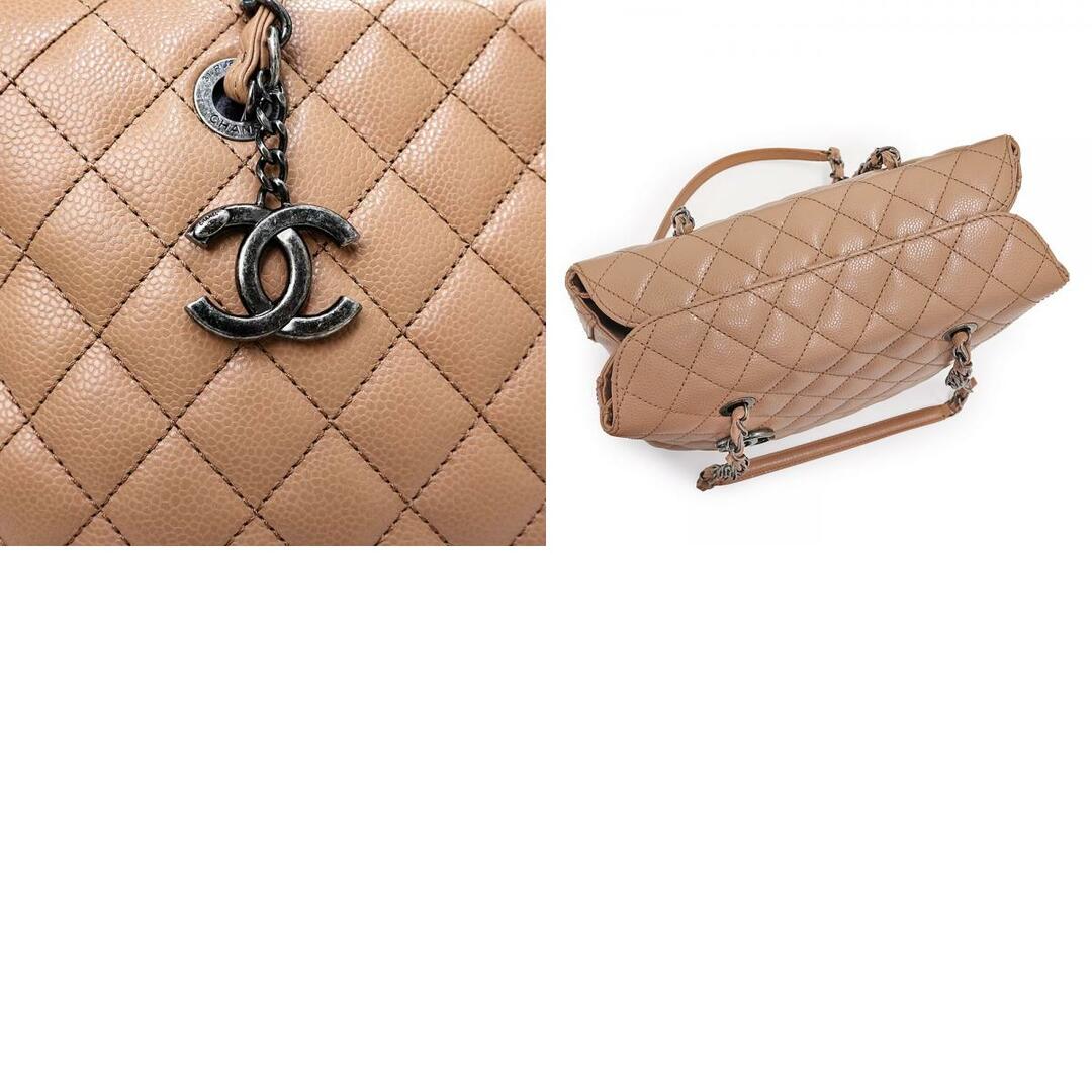 CHANEL - シャネル CCマークチャーム マトラッセ ショルダー チェーン CHANEL - シャネル CCマークチャーム マトラッセ ショルダー チェーン