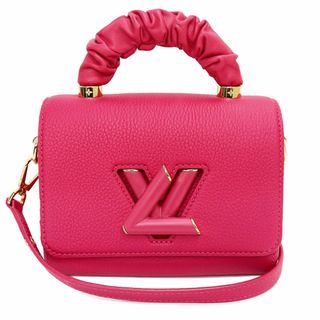 ルイヴィトン(LOUIS VUITTON)のルイ ヴィトン ツイスト PM 3way ショルダー ハンドバッグ 斜め掛け トリヨンレザー ピンク ローズポンディシェリ ゴールド金具 ミラー付 M58691 LOUIS VUITTON（新品・未使用品）(ハンドバッグ)