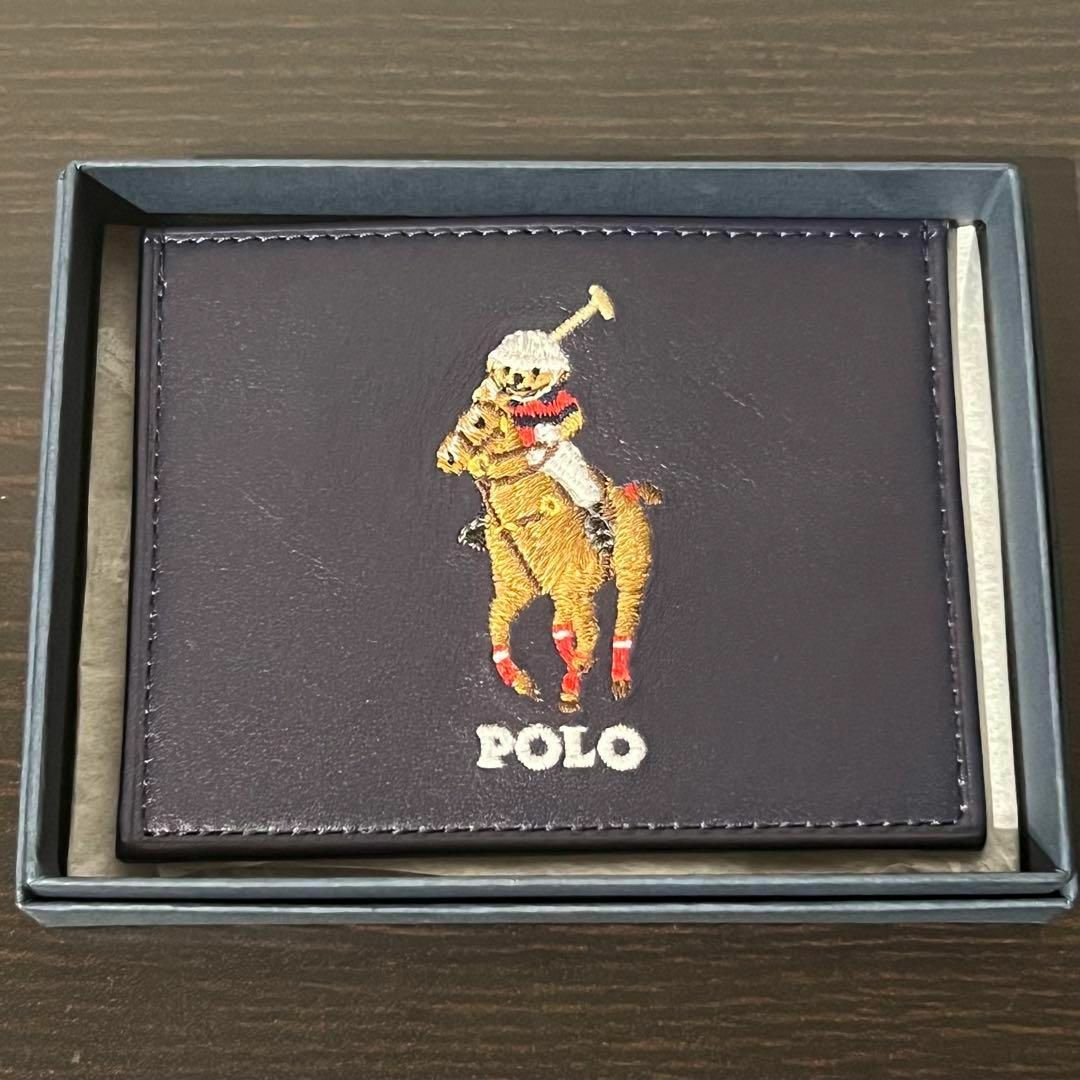 POLO RALPH LAUREN(ポロラルフローレン)の【海外限定】ポロラルフローレン ポロベア パスケース 〈ポロプレーヤー〉 メンズのファッション小物(名刺入れ/定期入れ)の商品写真