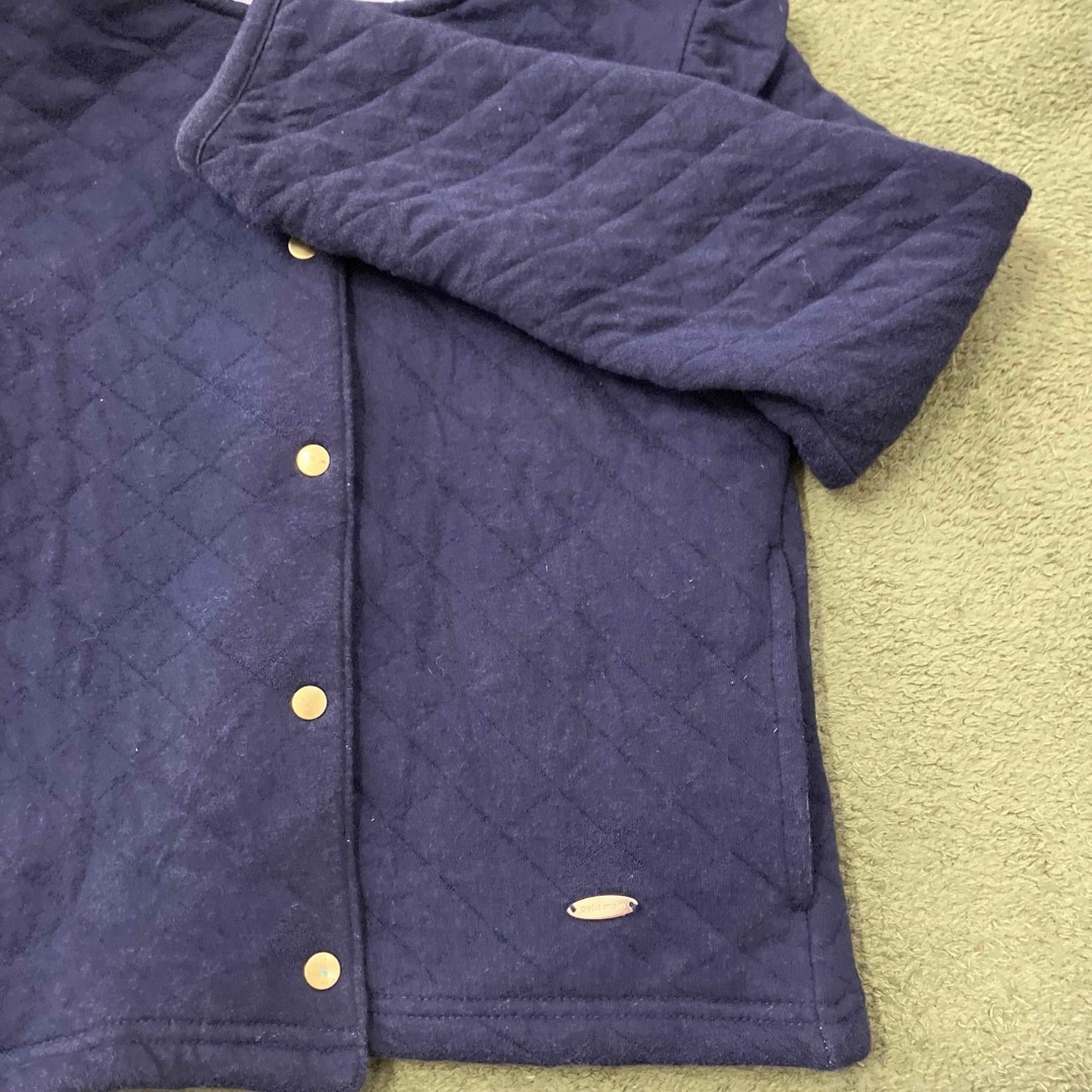 petit main(プティマイン)のpetit main ゴールドボタンと紺の組み合わせが素敵なジャケット　130 キッズ/ベビー/マタニティのキッズ服女の子用(90cm~)(ジャケット/上着)の商品写真