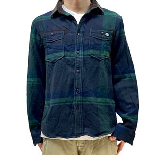 ディッキーズ(Dickies)の中古 Dickies コーデュロイ 襟 ヨーク 切り替え チェック ネルシャツ(シャツ)