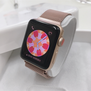 アップルウォッチ(Apple Watch)のApple Watch series3 Gold アップルウォッチ 38mm(その他)