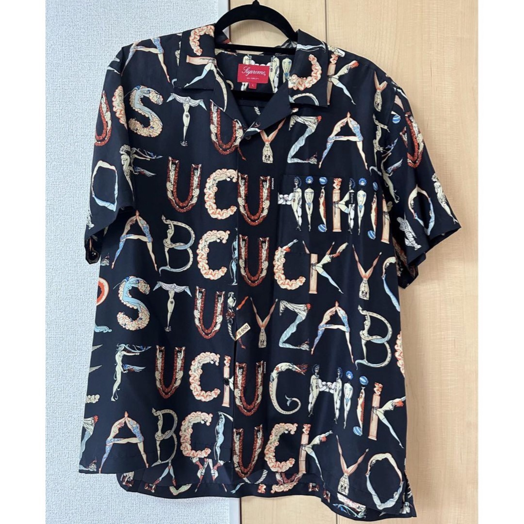 Supreme - Alphabet Silk Shirt XL 新品 シャツ