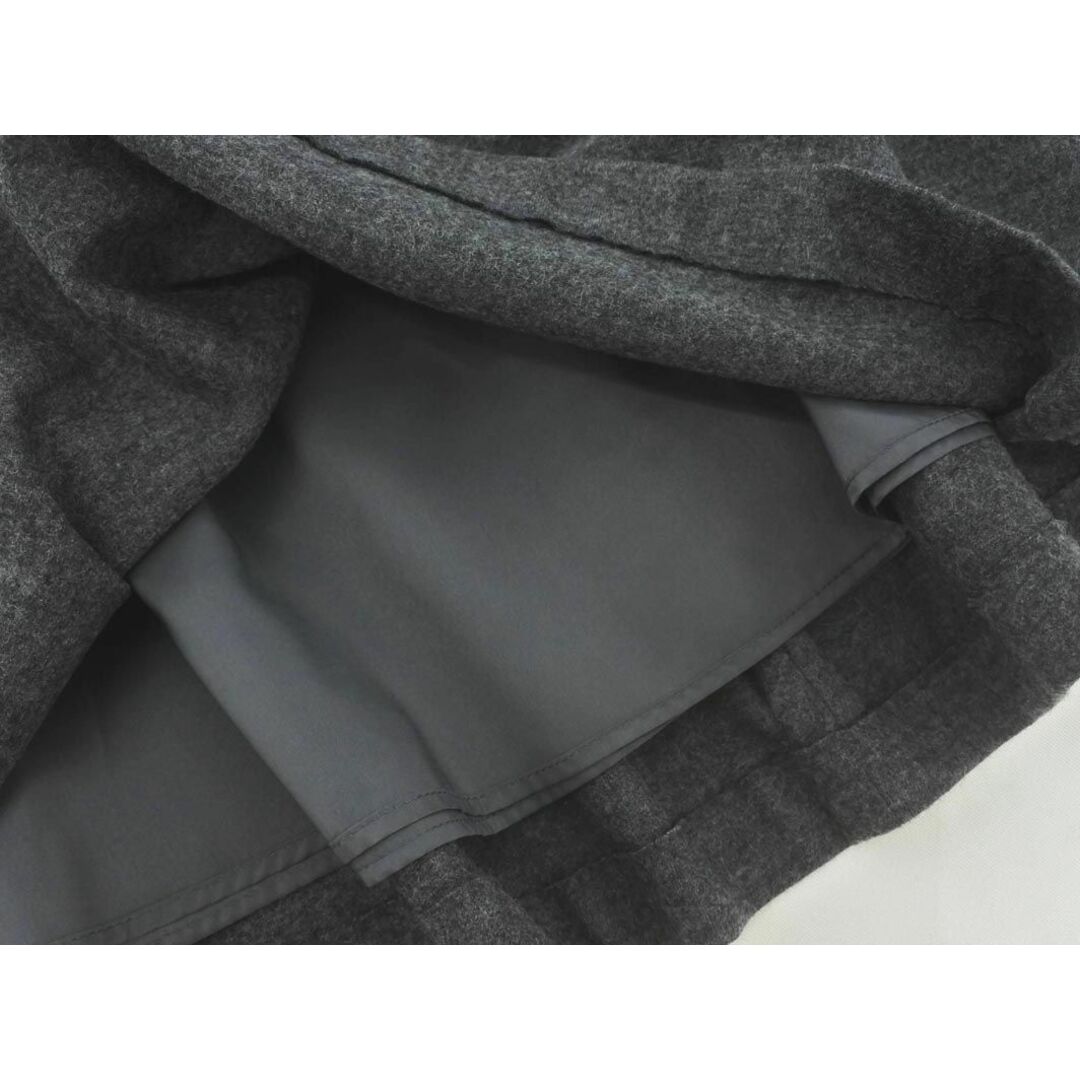 UNTITLED(アンタイトル)のUNTITLED アンタイトル ウール100% フレア スカート size0/グレー ◇■ レディース レディースのスカート(ひざ丈スカート)の商品写真