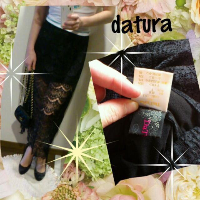 DaTuRa(ダチュラ)のdatura透けマキシ レディースのスカート(ロングスカート)の商品写真