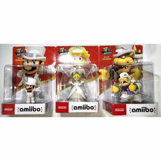 ニンテンドースイッチ(Nintendo Switch)のamiibo トリプルウェディングセットと同構成 マリオ/ピーチ/クッパ(ゲームキャラクター)