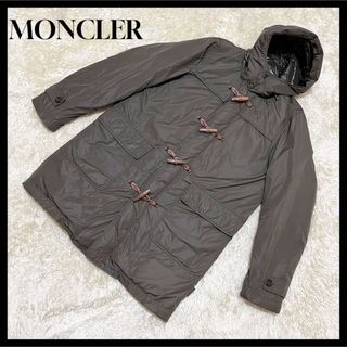 モンクレール(MONCLER)の✨極美品✨MONCLER CONRAD ダウンコート ダッフルコート カーキー(ダウンジャケット)